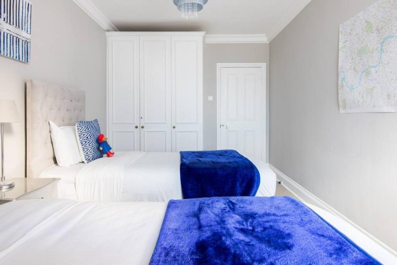 شقة Steps From Hyde Park 2Br 2Bath Sleeps 6 لندن المظهر الخارجي الصورة